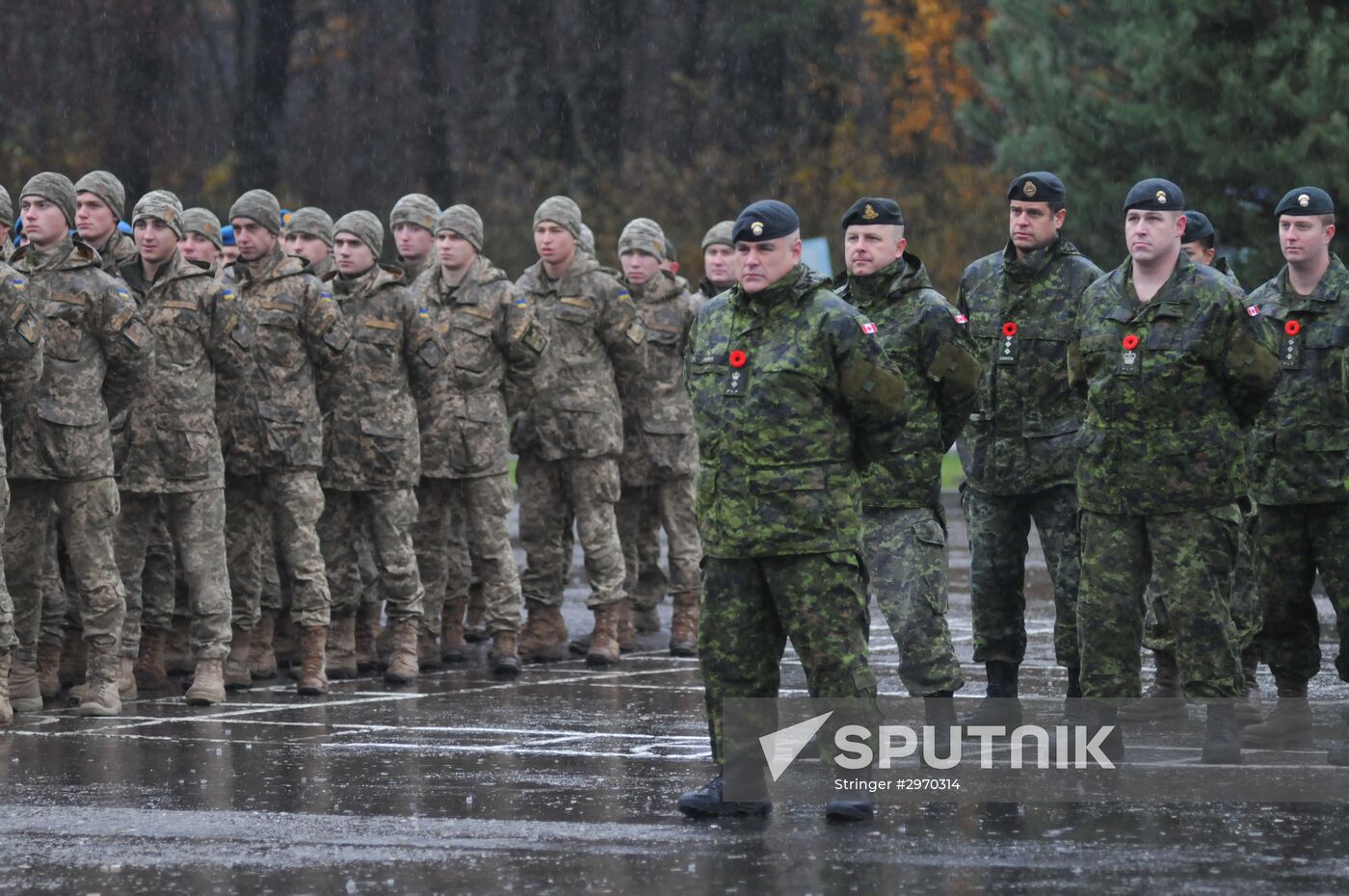 2016 Maple Arch international military exercise in Ukraine