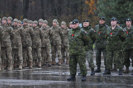 2016 Maple Arch international military exercise in Ukraine