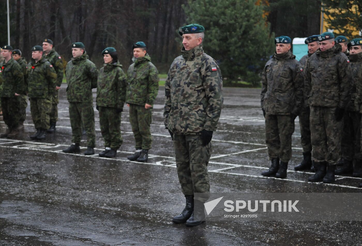 2016 Maple Arch international military exercise in Ukraine