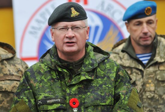 2016 Maple Arch international military exercise in Ukraine