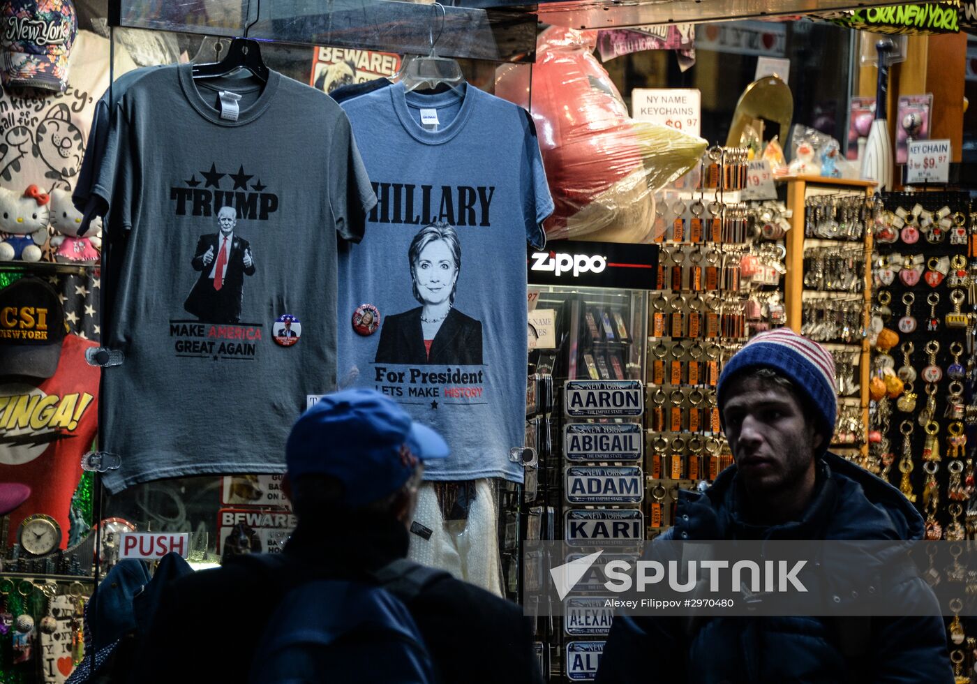 New York City prior to presidential election