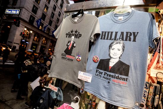 New York City prior to presidential election
