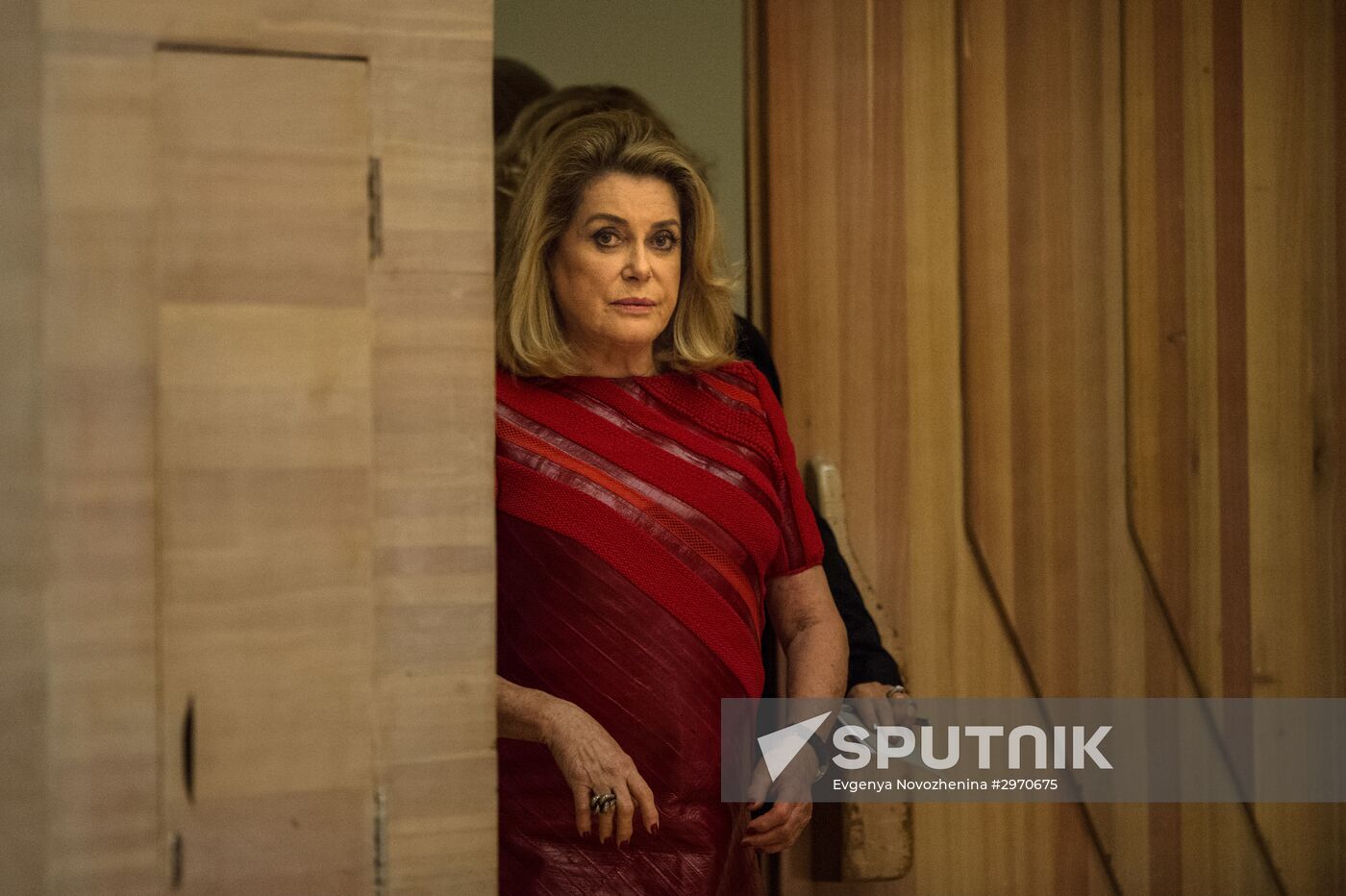 Press briefing by French actress Catherine Deneuve