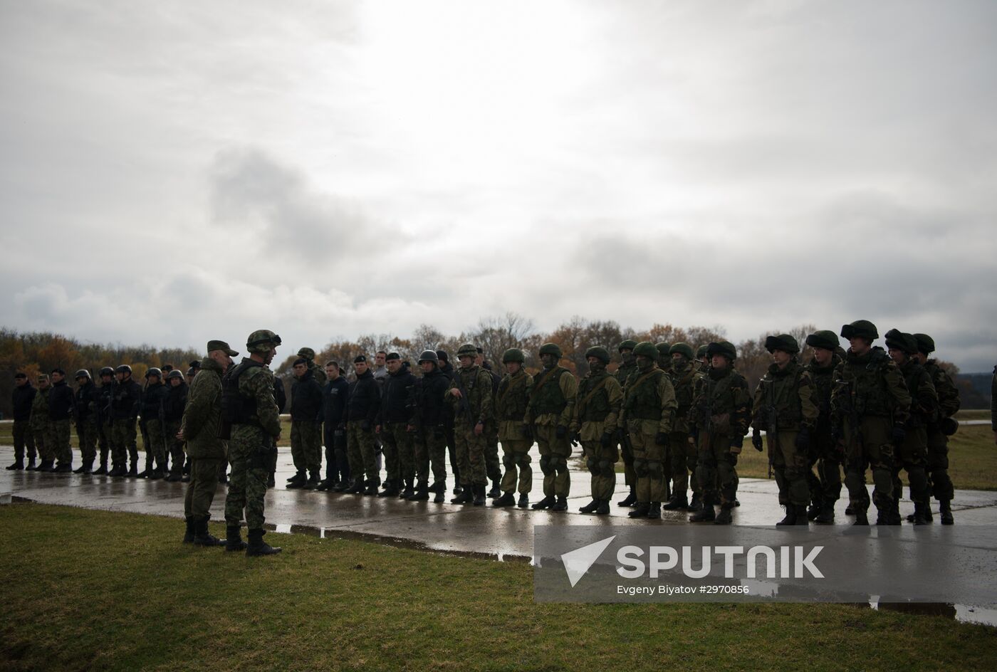 Drill of Russian, Belarusian and Serbian airborne forces "Slavic Fraternity-2016"