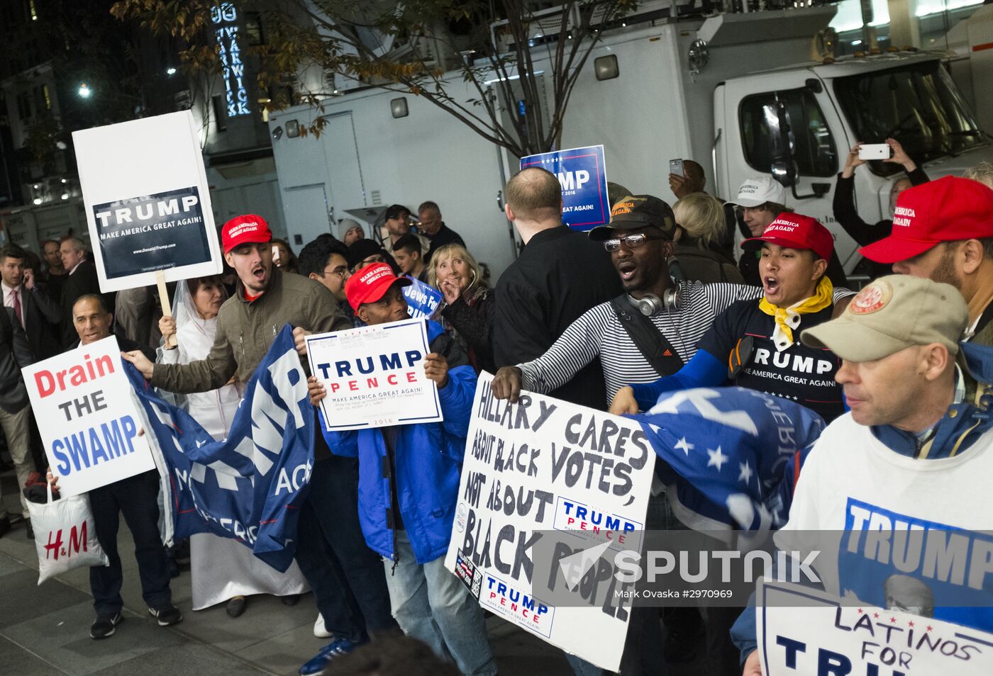 Update from US election campaign offices