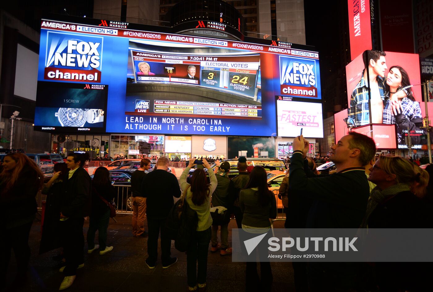 US election preliminary results