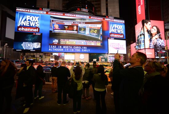 US election preliminary results