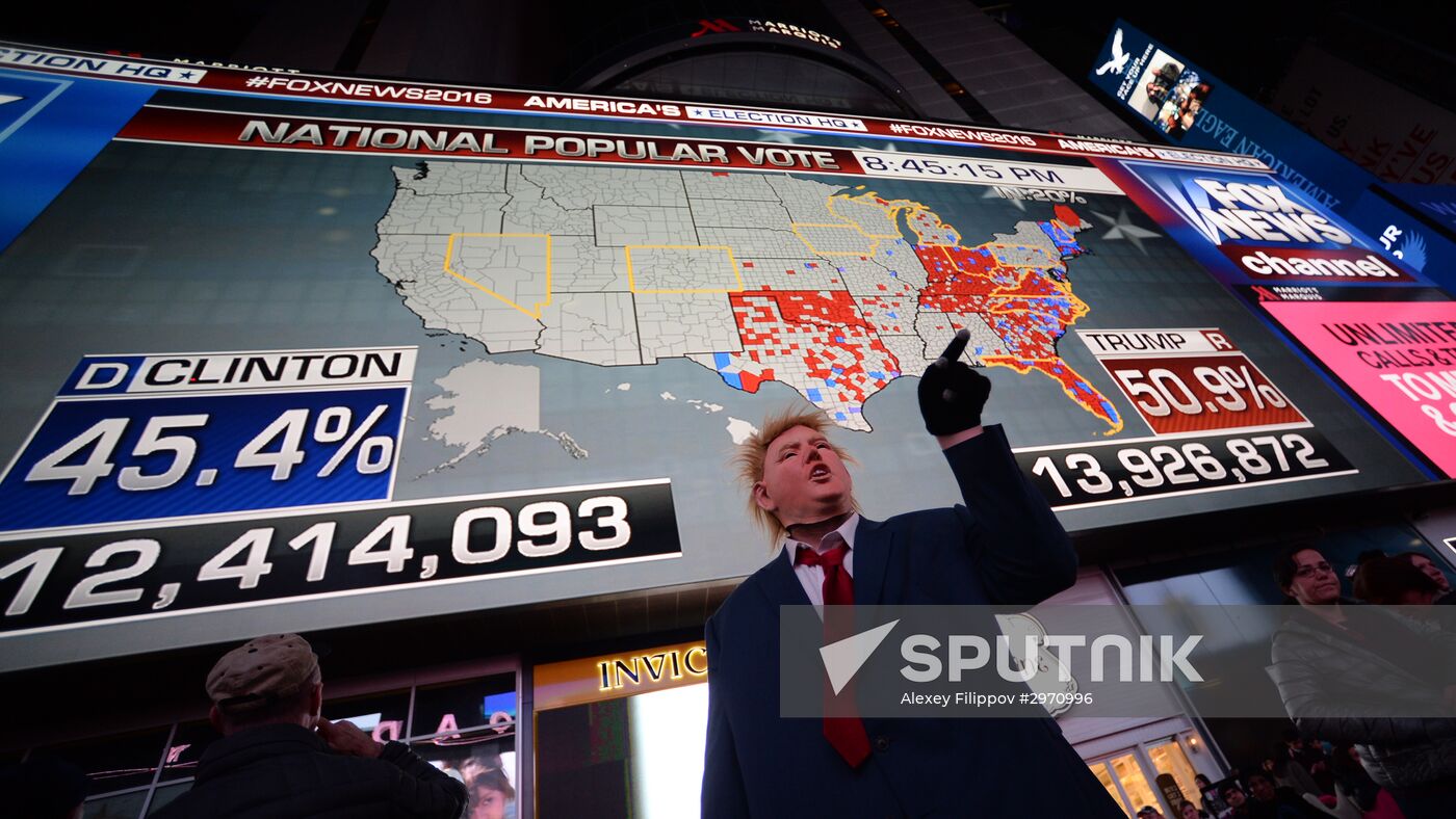 US election preliminary results