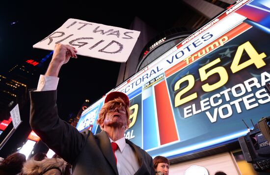 US election preliminary results