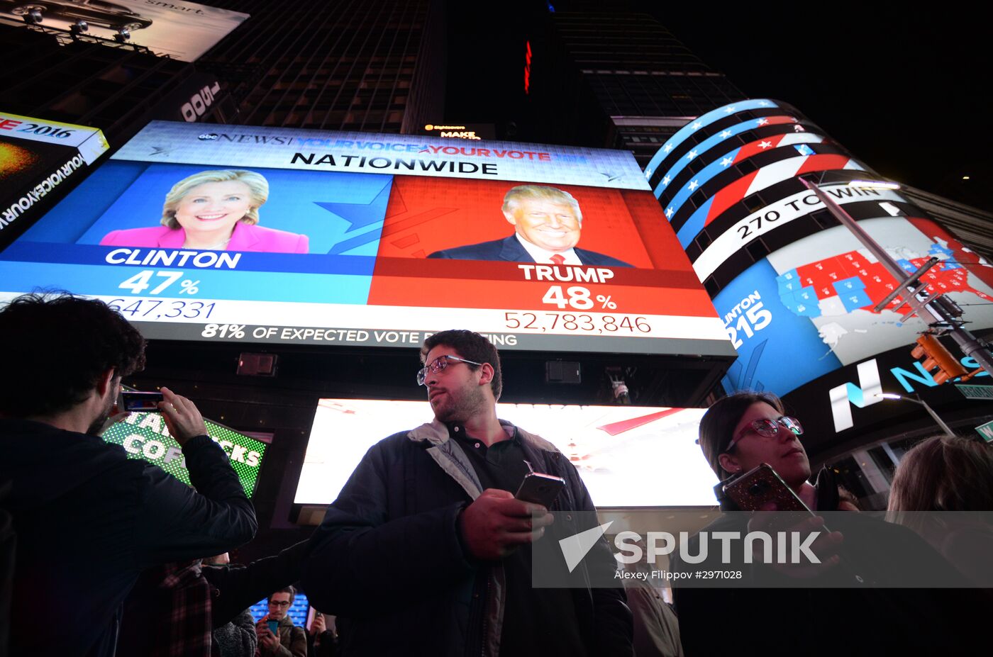 US election preliminary results