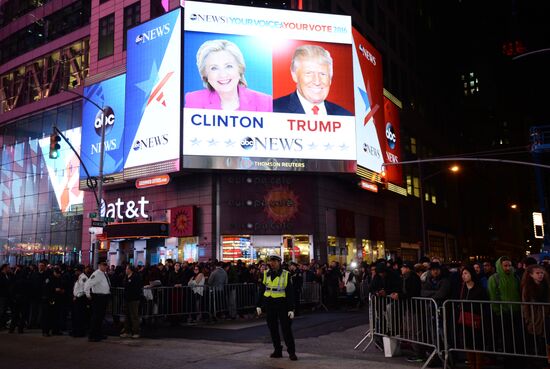 US election preliminary results