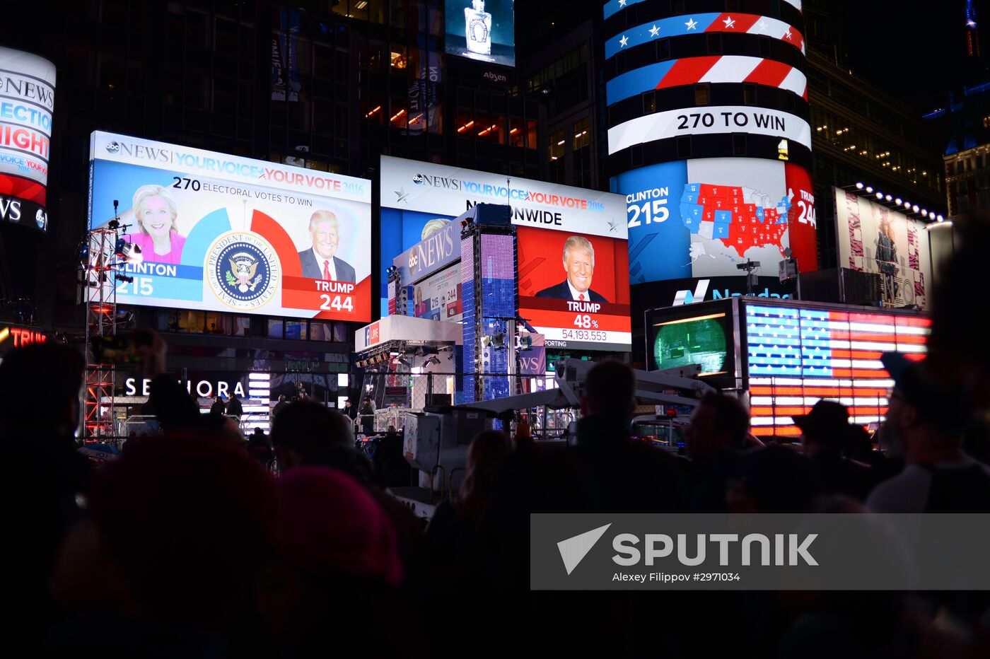 US election preliminary results