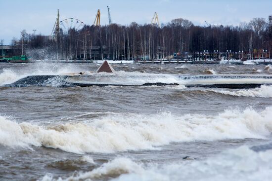 Lake Onega in Petrozavodsk