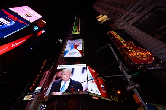 Donald Trump wins US Presidency