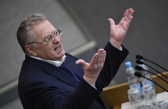 State Duma plenary meeting