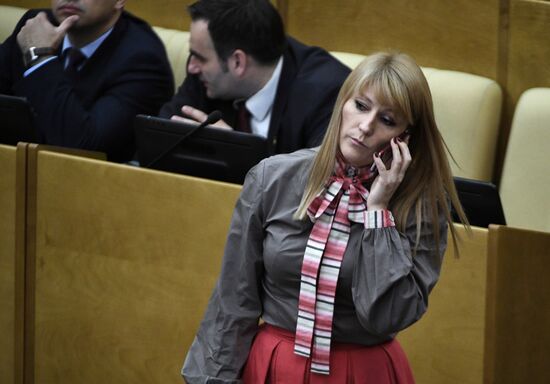 State Duma plenary meeting