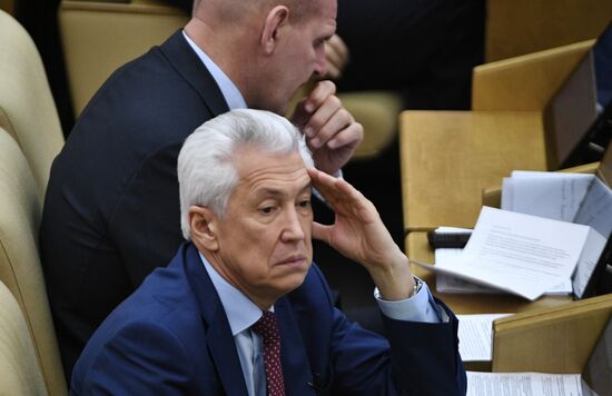 State Duma plenary meeting