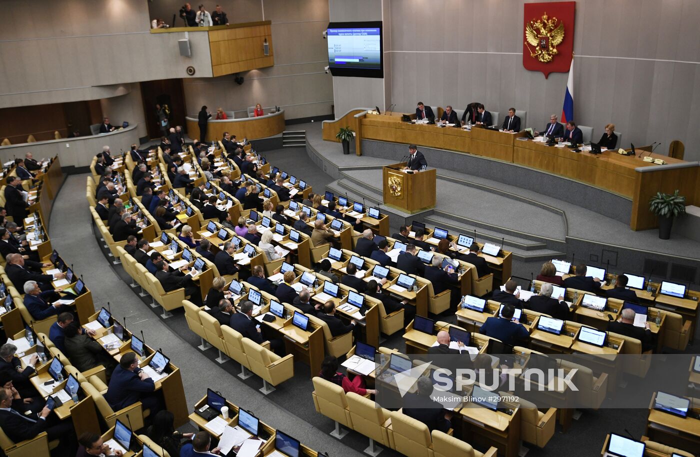 State Duma plenary meeting