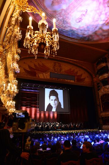 Gala concert by world opera stars on 90th anniversary of Galina Vishnevskaya's birthday