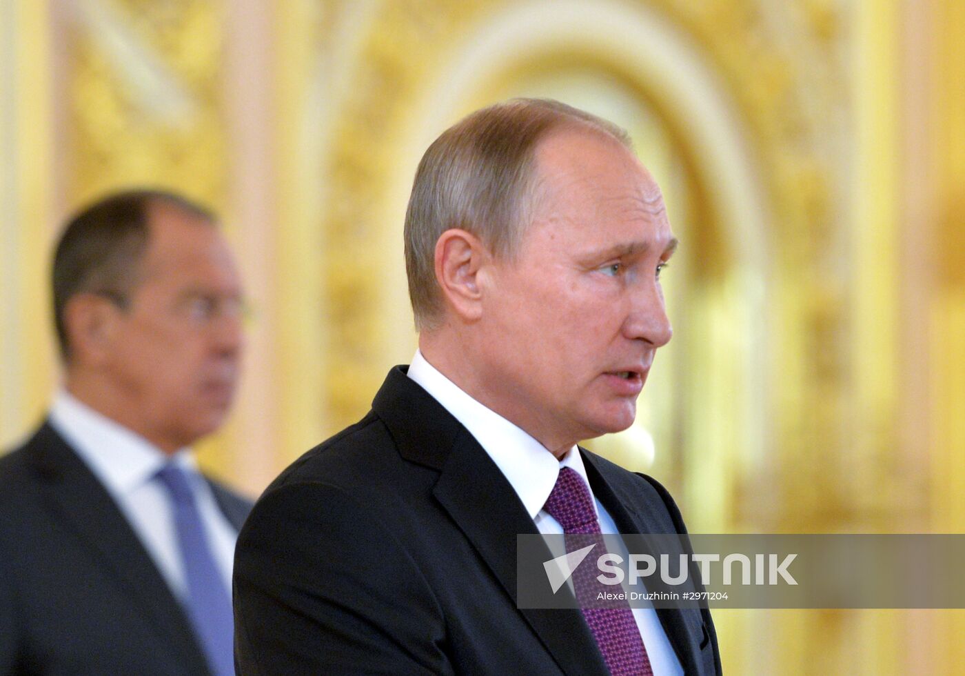 President Vladimir Putin receives credentials from 19 foreign ambassadors