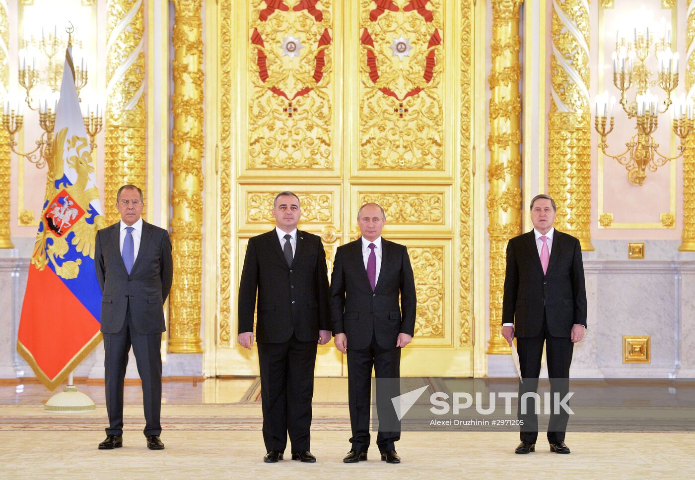 President Vladimir Putin receives credentials from 19 foreign ambassadors