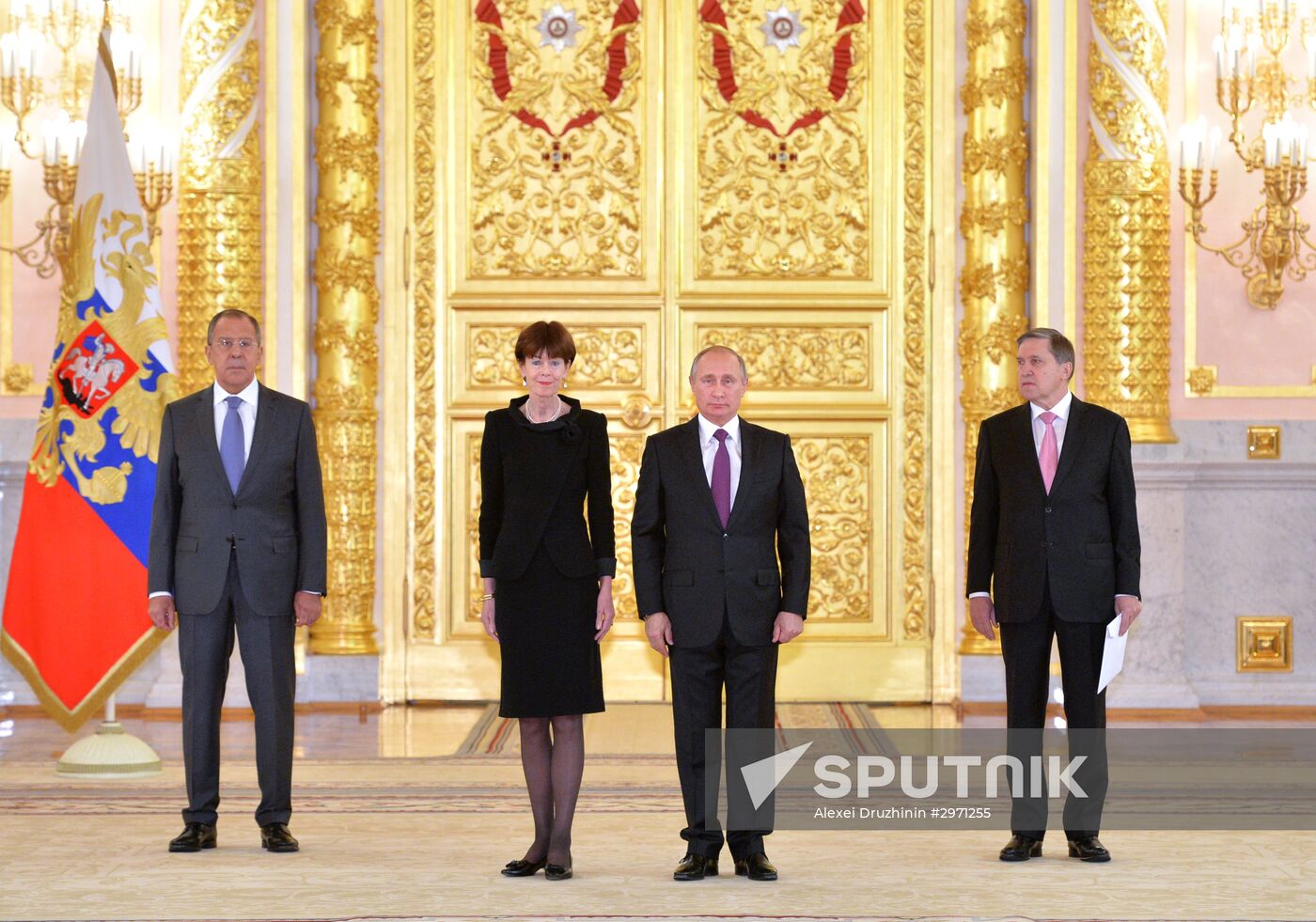 President Vladimir Putin receives credentials from 19 foreign ambassadors