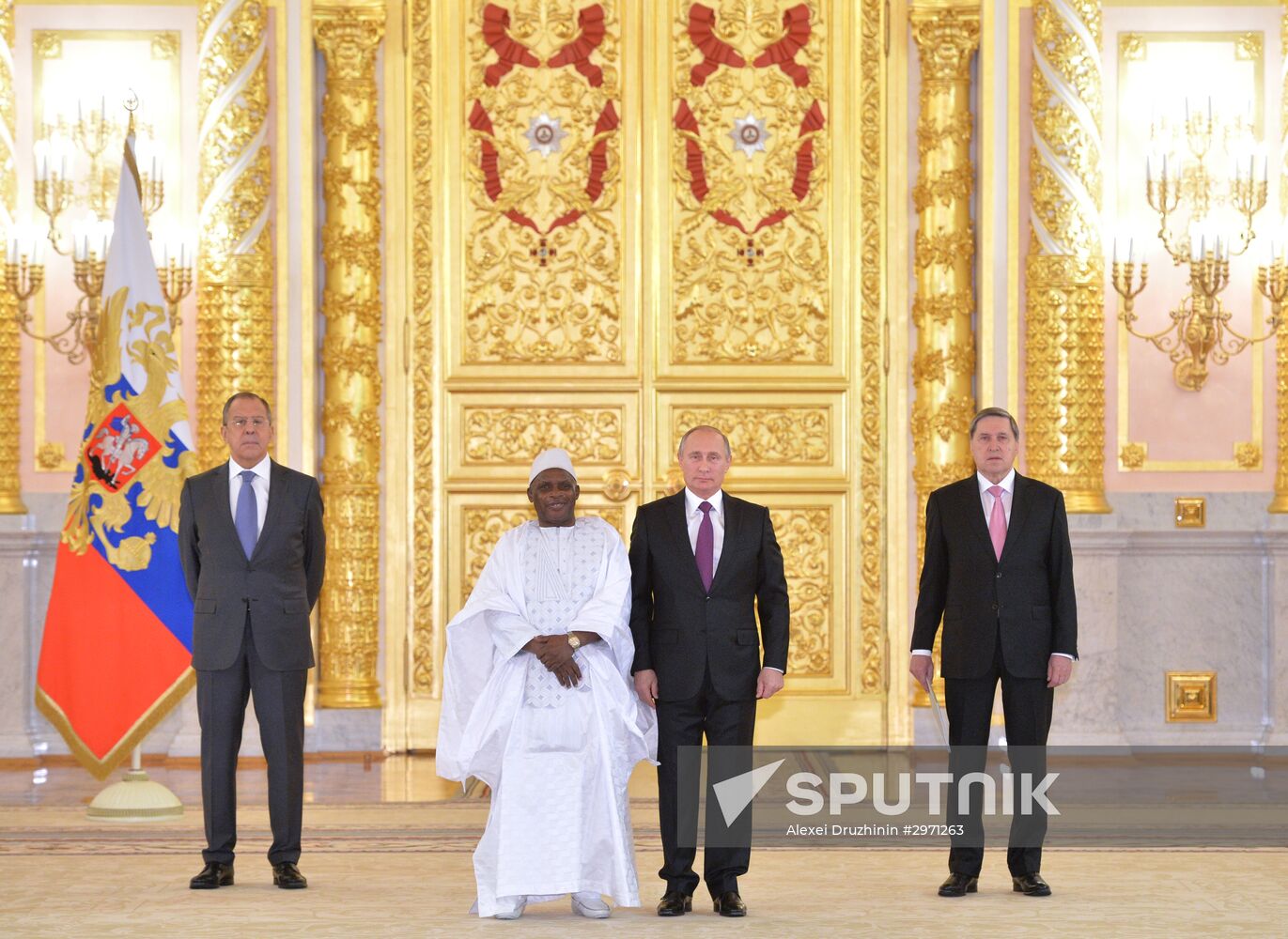 President Vladimir Putin receives credentials from 19 foreign ambassadors