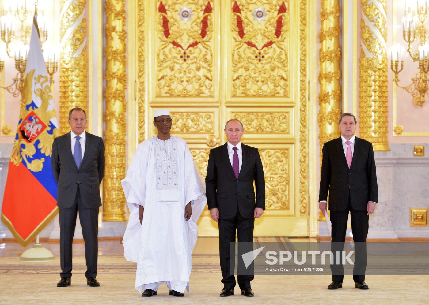 President Vladimir Putin receives credentials from 19 foreign ambassadors