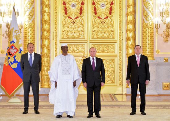 President Vladimir Putin receives credentials from 19 foreign ambassadors