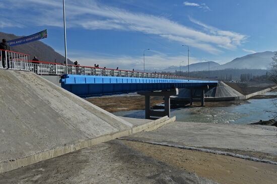 Bridge over Argun River opened in Chechnya
