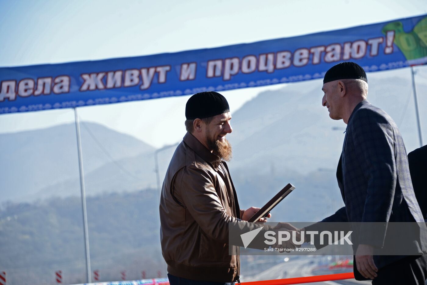 Bridge over Argun River opened in Chechnya