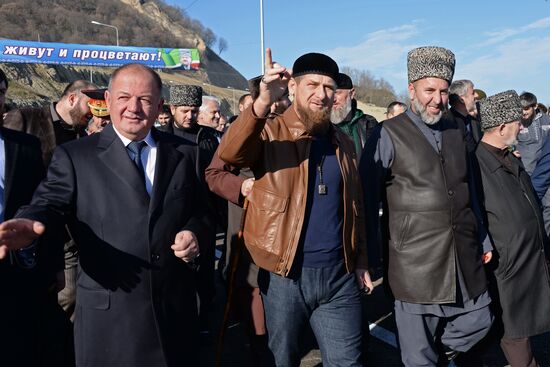 Bridge over Argun River opened in Chechnya