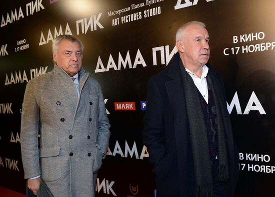 Premiere of Pavel Lungin's film Queen of Spades