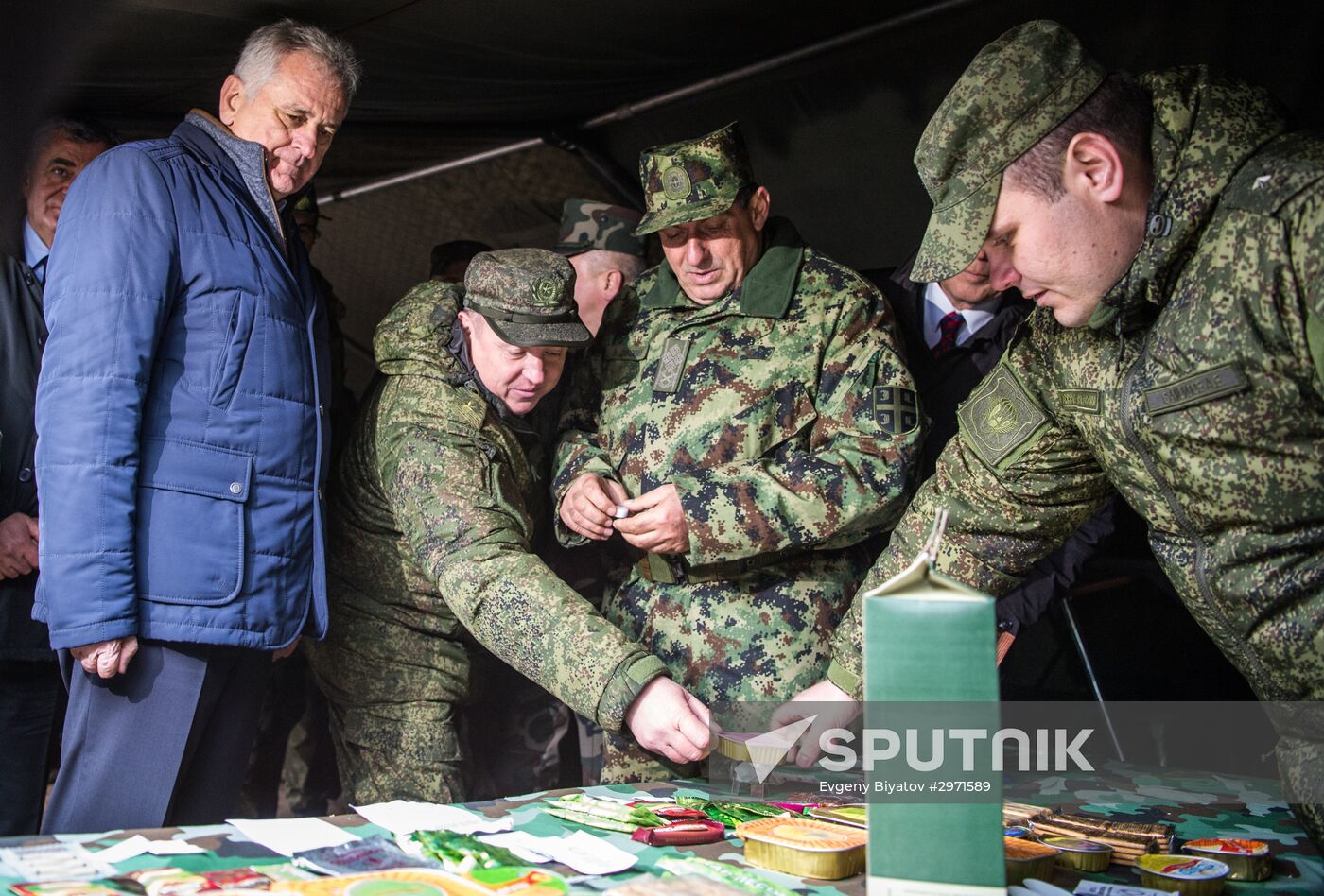 Slavic Brotherhood-2016 military exercise of Russia, Belarus and Serbia