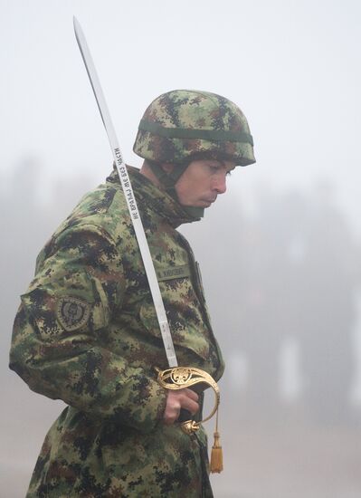 Slavic Brotherhood-2016 military exercise of Russia, Belarus and Serbia