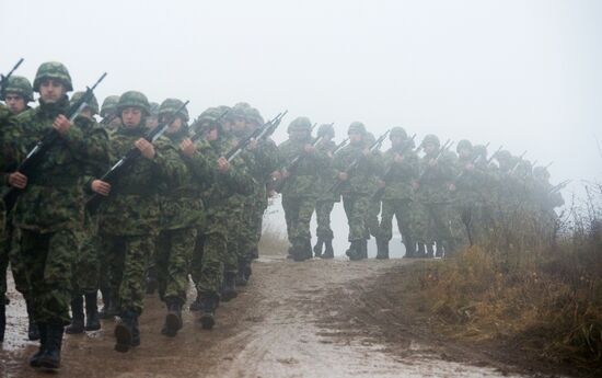 Slavic Brotherhood-2016 military exercise of Russia, Belarus and Serbia
