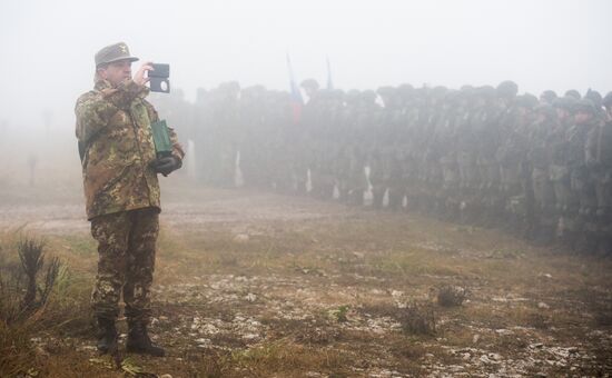 Slavic Brotherhood-2016 military exercise of Russia, Belarus and Serbia