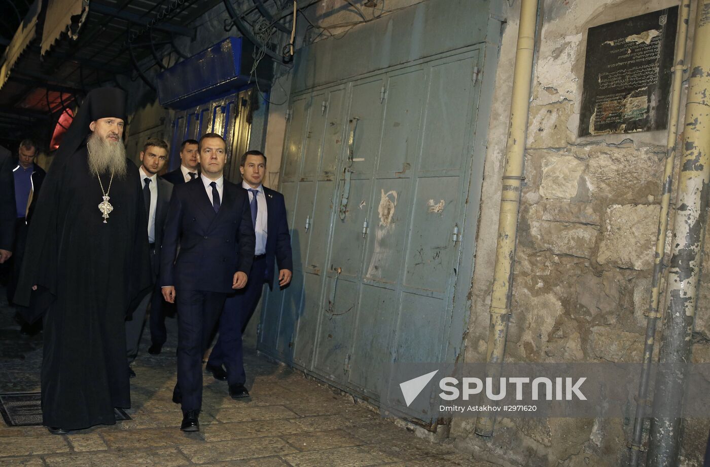 Russian Prime Minister Dmitry Medvedev's official visit to Israel