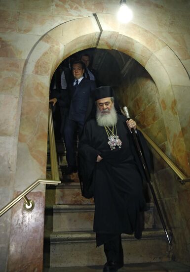 Russian Prime Minister Dmitry Medvedev's official visit to Israel