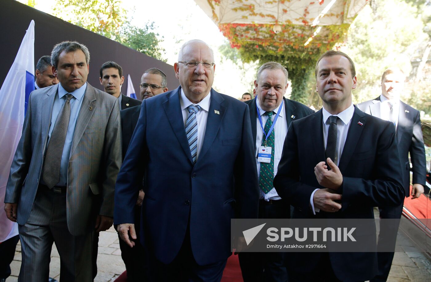 Russian Prime Minister Dmitry Medvedev's official visit to Israel