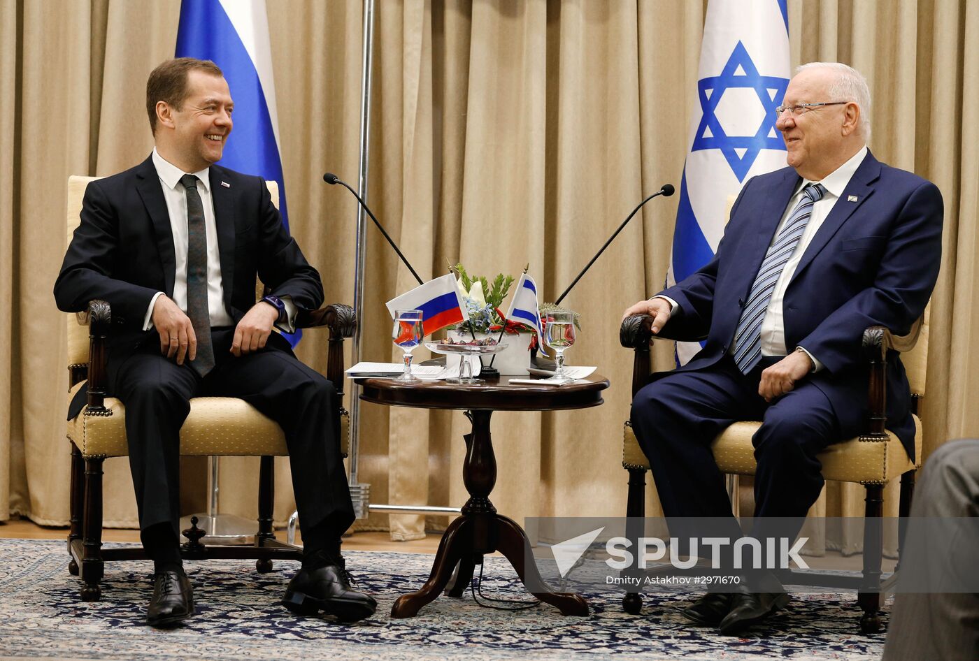 Russian Prime Minister Dmitry Medvedev's official visit to Israel