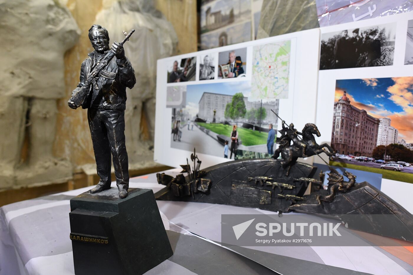 Mikhail Kalashnikov monument project