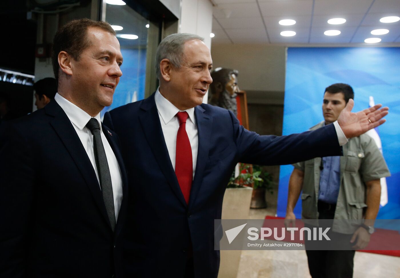 Russian Prime Minister Dmitry Medvedev's official visit to Israel
