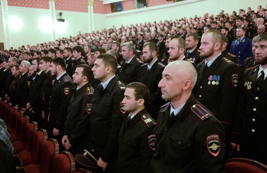 Concert dedicated to the Police Day in Grozny