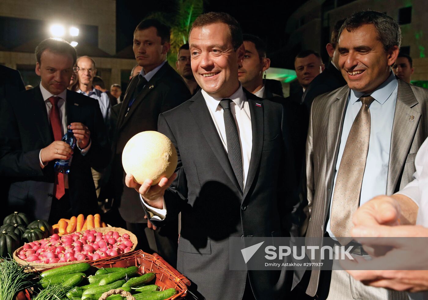 Russian Prime Minister Dmitry Medvedev's official visit to Israel