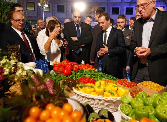 Russian Prime Minister Dmitry Medvedev's official visit to Israel