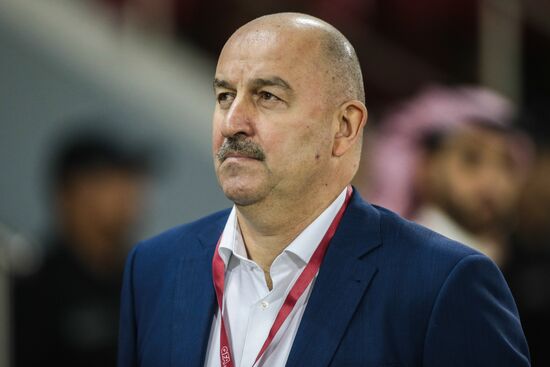 Football. Qatar vs. Russia international friendly match