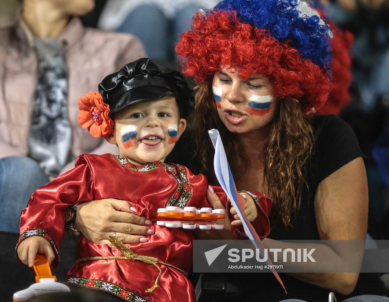 Football. Qatar vs. Russia international friendly match