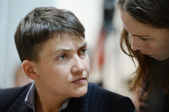 Savchenko testifies in Kiev court in case against LPR head Plotnitsky