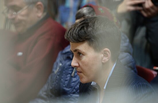 Savchenko testifies in Kiev court in case against LPR head Plotnitsky